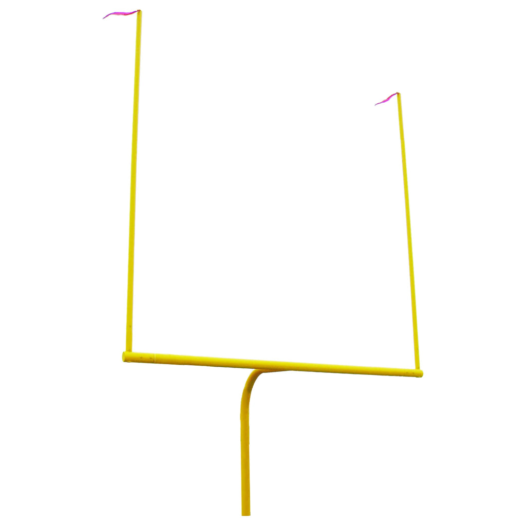 First Team All Pro 6 5/8” Diameter Football Goalpost for College Safety Yellow