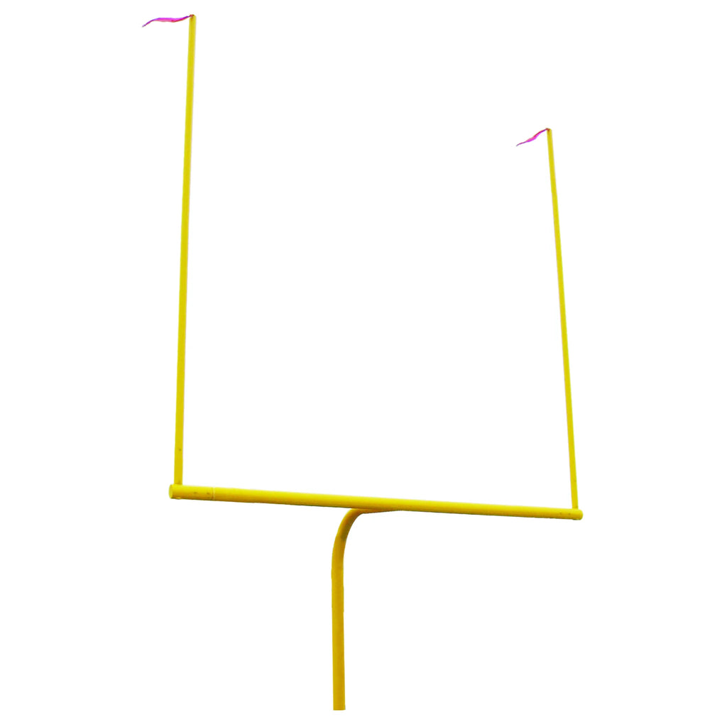 First Team All Pro 6 5/8” Diameter Football Goalpost for High School Safety Yellow