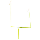 First Team All Star CLG-SY 4 ½” Diameter Football Goalpost for College Safety Yellow