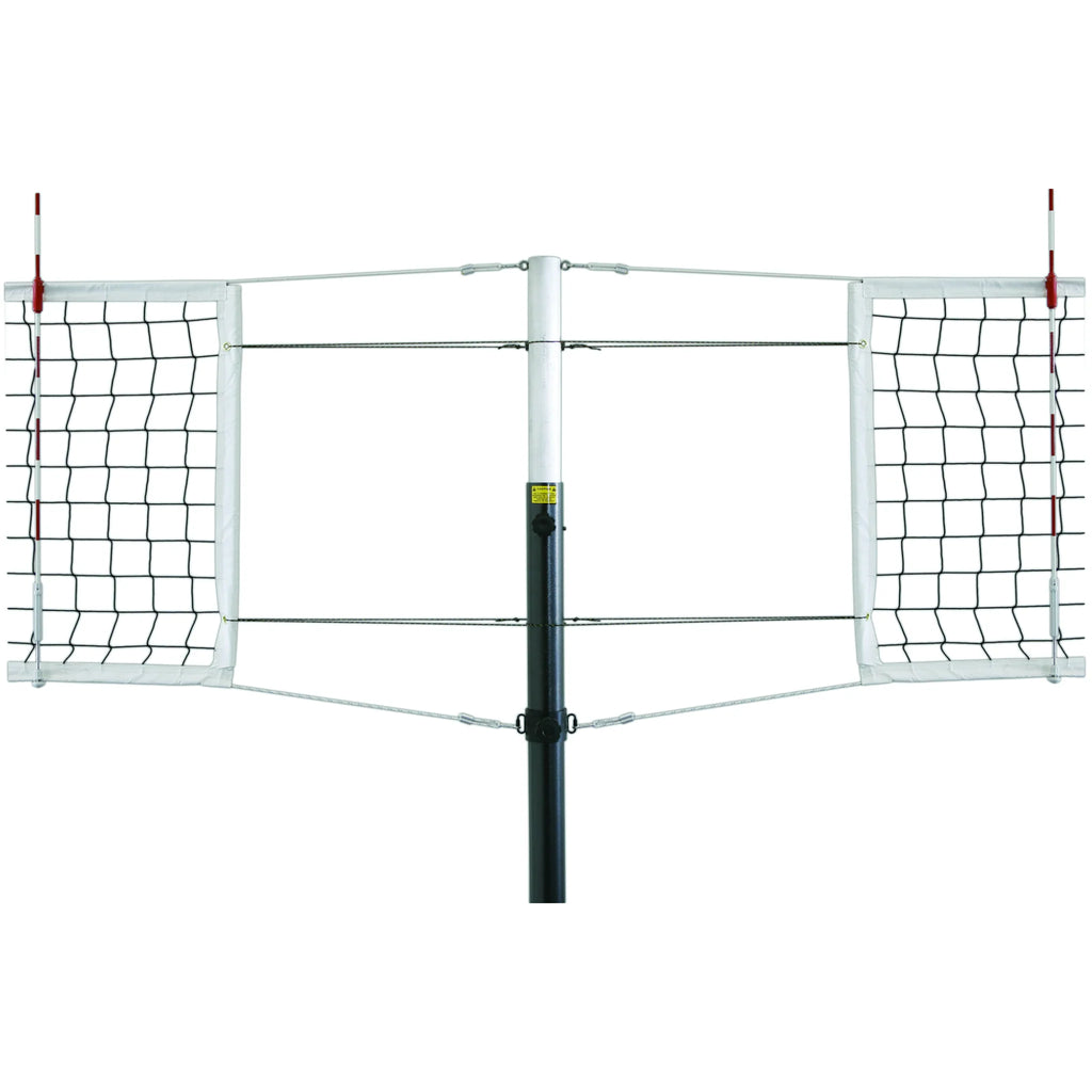 First Team Volleyball System Astro Express-SBS Side by Side without Floor Sockets