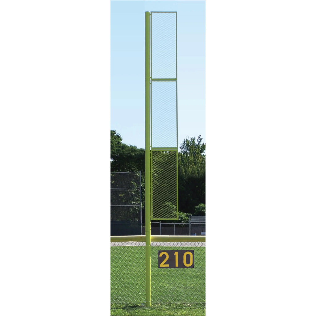 Trigon Sports Collegiate Foul Pole BFPOLE20CW White 20'