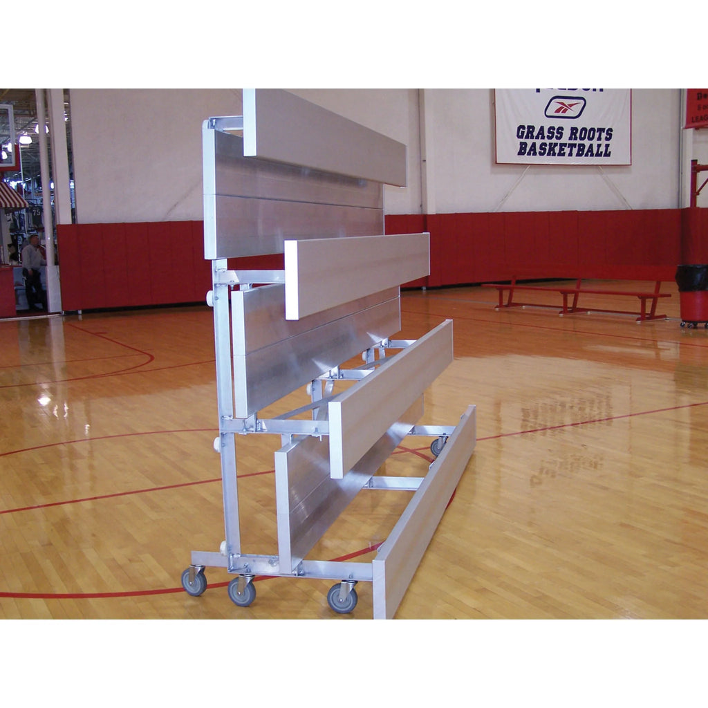 Trigon Sports Deluxe Tip-N-Roll Bleacher BL215TRD 2 Row 15'