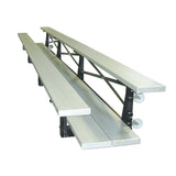 First Team Indoor Bleachers FAN2-2FP-TNR-21 2 Row Double Foot Plank 21' Length