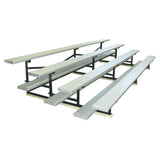 First Team Outdoor Bleachers FAN4-1FP-15 4 Row Single Foot Plank 15' Length