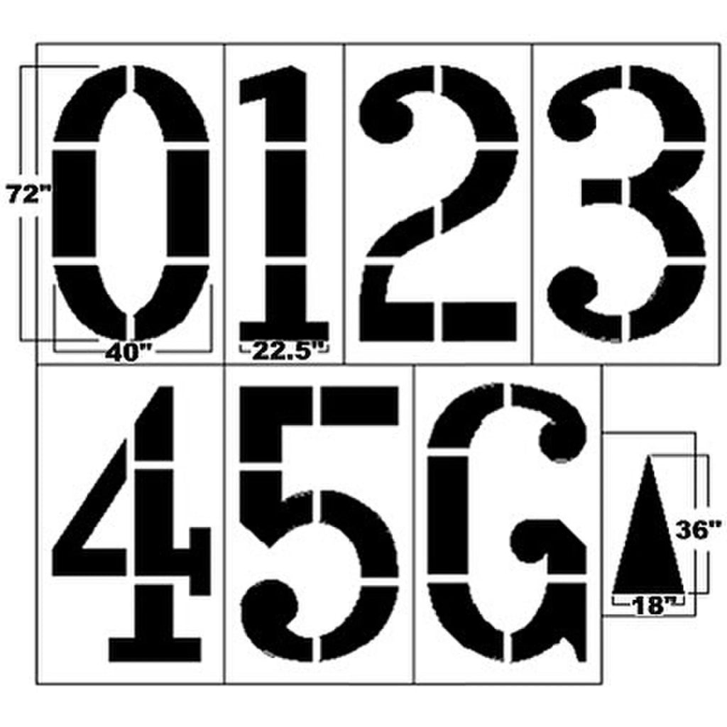 Trigon Sports Marking Kit FMK6D 6' 1/16"