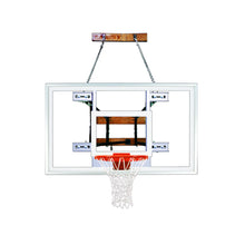 Load image into Gallery viewer, First Team Basketball System FoldaMount82 Select with 36&quot; x 60&quot; Side Folding Wall Mount Acrylic Backboard