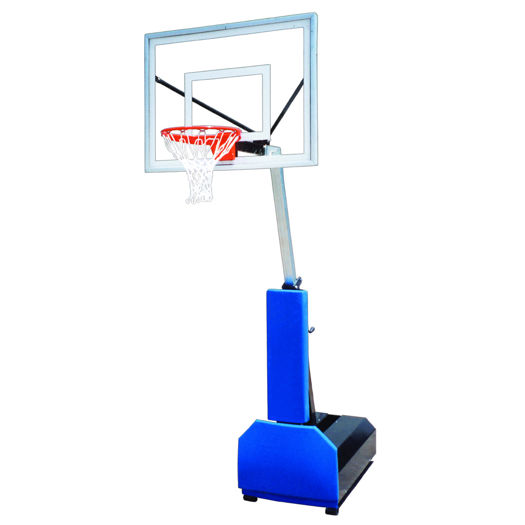 First Team Portable Basketball System Fury II with 36" x 48" Acrylic Backboard