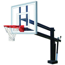 Load image into Gallery viewer, First Team Basketball System HydroShot III Adjustable Poolside with 36&quot; x 54&quot; Acrylic Backboard Bolt Down