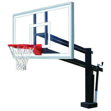 Load image into Gallery viewer, First Team Basketball System HydroShot Select Adjustable Poolside with 36&quot; x 60&quot; Acrylic Backboard Bolt Down