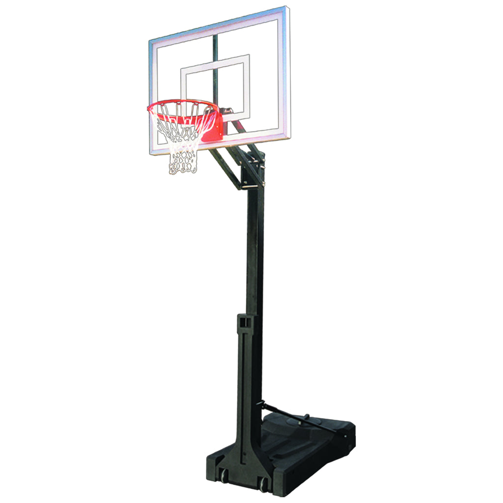 First Team Basketball System OmniChamp III Portable with 36" x 54" Acrylic Backboard