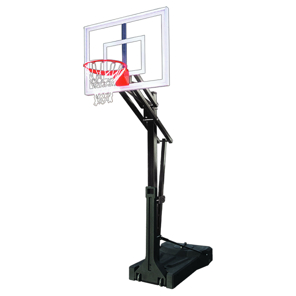 First Team Basketball System OmniSlam III Portable with 36" x 54" Acrylic Backboard