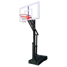 Load image into Gallery viewer, First Team Basketball System OmniSlam Nitro Portable with 36&quot; x 60&quot; Tempered Glass Backboard