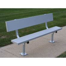 Load image into Gallery viewer, Trigon Sports Team Bench PB21SMB 21&#39; Surface Mount with Back