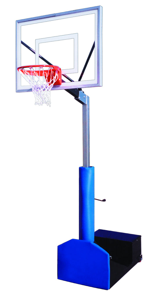 First Team Basketball System Rampage III Portable with 36" x 54" Acrylic Backboard