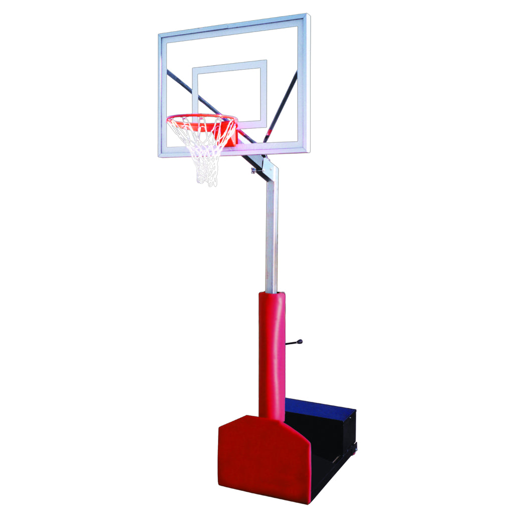 First Team Basketball System Rampage II Portable with 36"x48" Acrylic Backboard