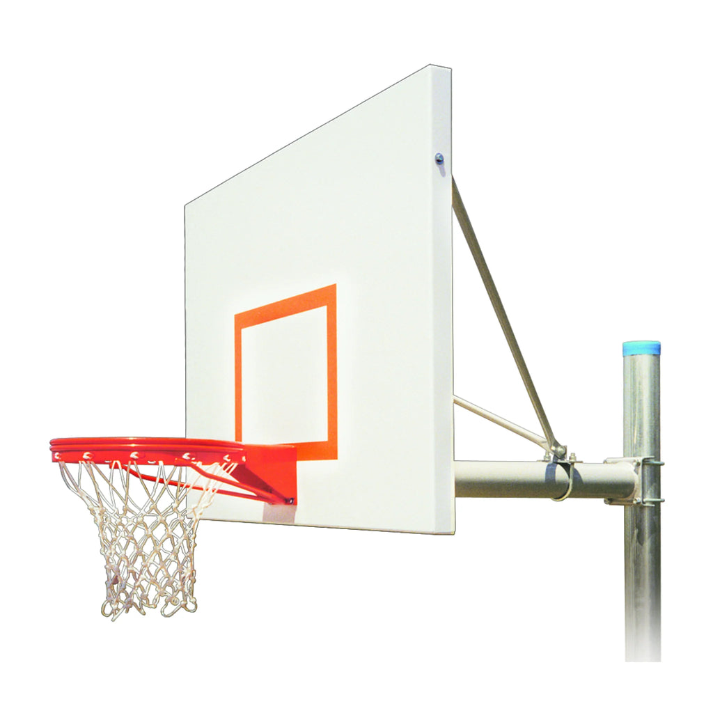 First Team Basketball System Renegade Impervia Direct Bury with 42" x 60" Aluminum Backboard