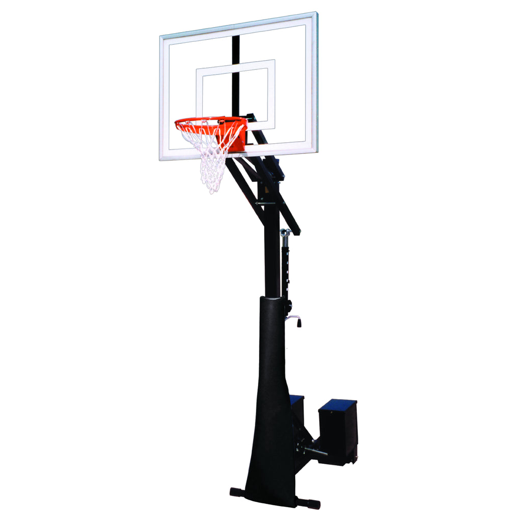 First Team Basketball System RollaJam III Portable with 36" x 54" Acrylic Backboard