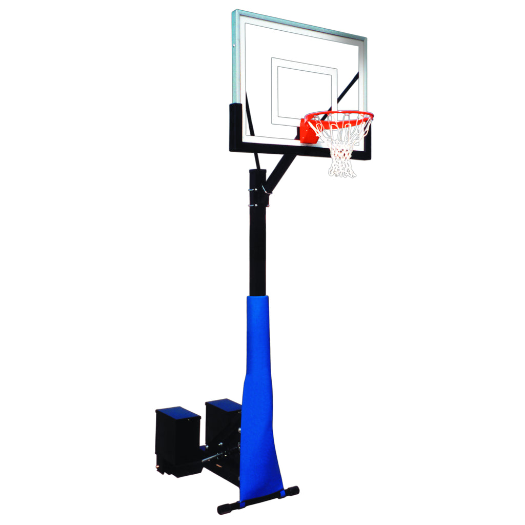 First Team Basketball System RollaSport II Portable with 36" x 48" Acrylic Backboard