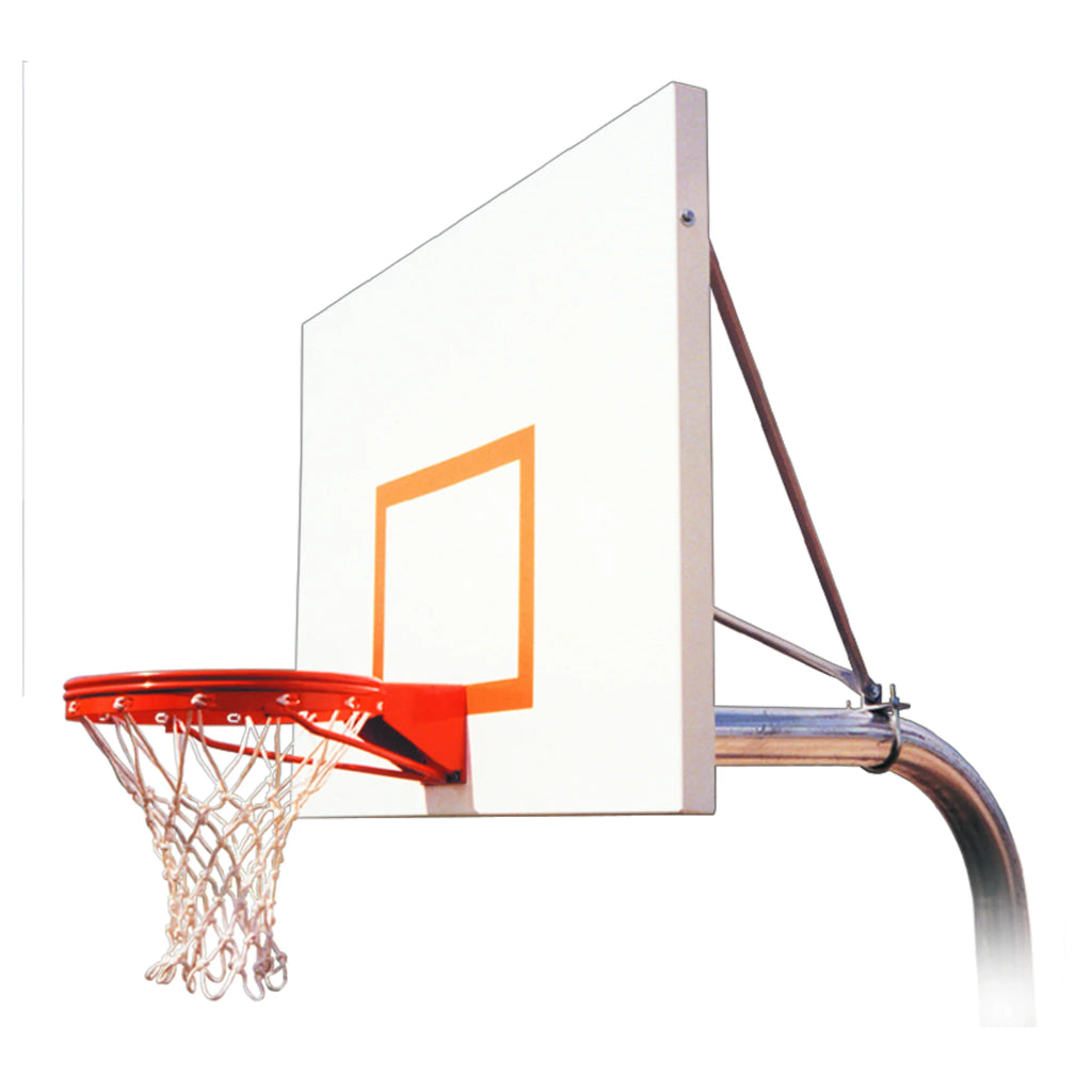 First Team Basketball System RuffNeck Playground Direct Bury with 42" x 60" Steel Backboard