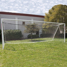 Load image into Gallery viewer, Trigon Sports 3&quot; Soccer Goal SG3721W 7&#39;X21&#39; Portable Round Powder Coated White with Net