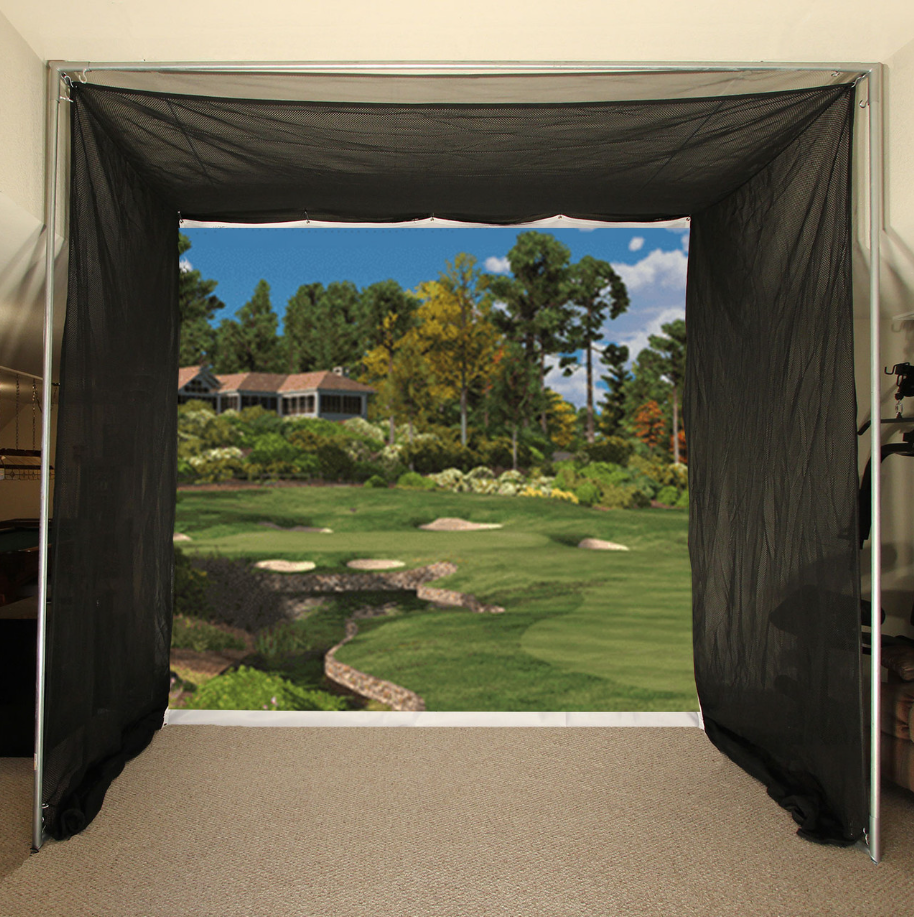 Cimarron Sports Tour Simulator Golf Net 5' x 10' x 10' Heavy-Duty High Density