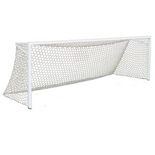 Load image into Gallery viewer, First Team Semi-Permanent Soccer Goals Golden Goal 44 Element-SP 4” Square Aluminum 12’ x 6.5’