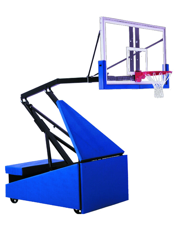 First Team Basketball System Storm Supreme Portable with 42" x 72" Acrylic Backboard