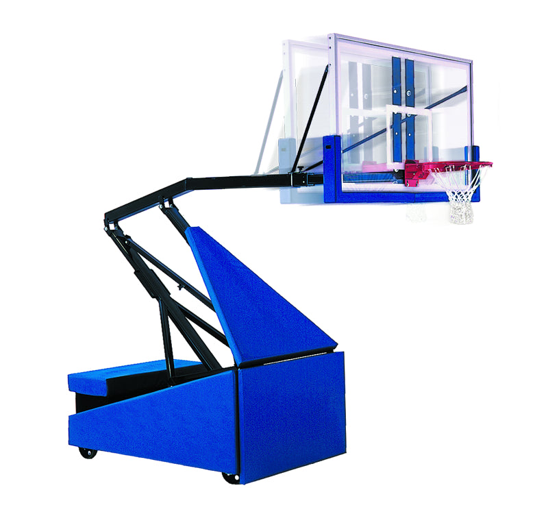 First Team Basketball System Storm Supreme Portable with 42" x 72" Acrylic Backboard