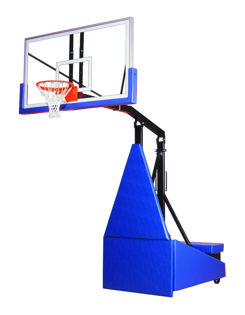 First Team Basketball System Storm Supreme Portable with 42" x 72" Acrylic Backboard