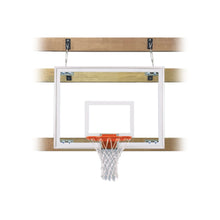 Load image into Gallery viewer, First Team Basketball System SuperMount01 Maverick with 42&quot; x 54&quot; Tempered Glass Backboard Wall Mount