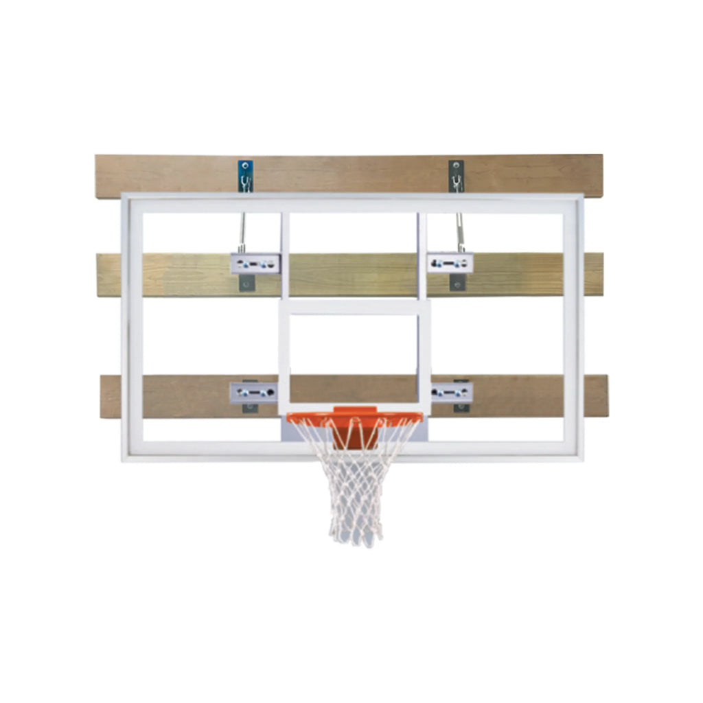 First Team Basketball System SuperMount01 Supreme with 42" x 72" Wall Mount Acrylic Backboard