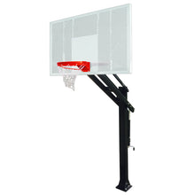 Load image into Gallery viewer, First Team Basketball System Titan Intensity Bolt Down with 42&quot; x 72&quot; Aluminum Backboard