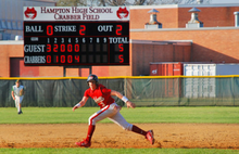 Load image into Gallery viewer, Varsity Scoreboard Baseball Softball 3320-22 20&#39; X 8&#39; Outdoor with Wireless Remote Control