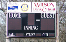 Load image into Gallery viewer, Varsity Scoreboard Baseball Softball 3314-22 8&#39; X 4&#39; Outdoor with Wireless Remote Control