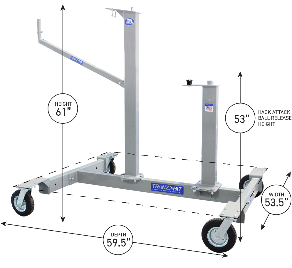 Sports Attack TranzHit Frame 1281-1301-1 Hack Attack Frame Only