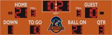 Load image into Gallery viewer, Varsity Scoreboard Football System 7432-22 32&#39; X 10&#39; Outdoor with Advance Remote Control