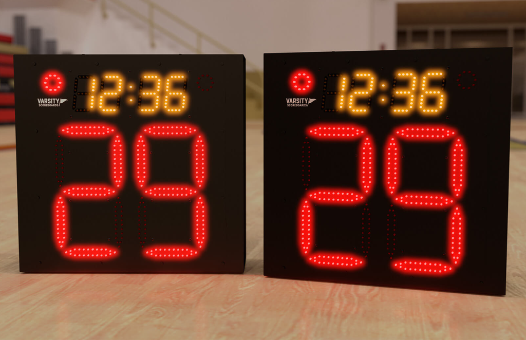 Varsity Scoreboard Basketball System 2212-22 Shot Clock 26" X 25" Indoor