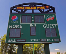 Load image into Gallery viewer, Varsity Scoreboard Baseball Softball 3312-22 8&#39; X 5&#39; Outdoor with Wireless Remote Control